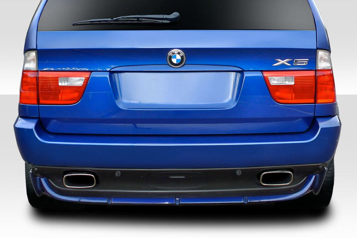 2000-2006 BMW X5 4.8is Look Rear Lip Spoiler - 1 Piece - FRP