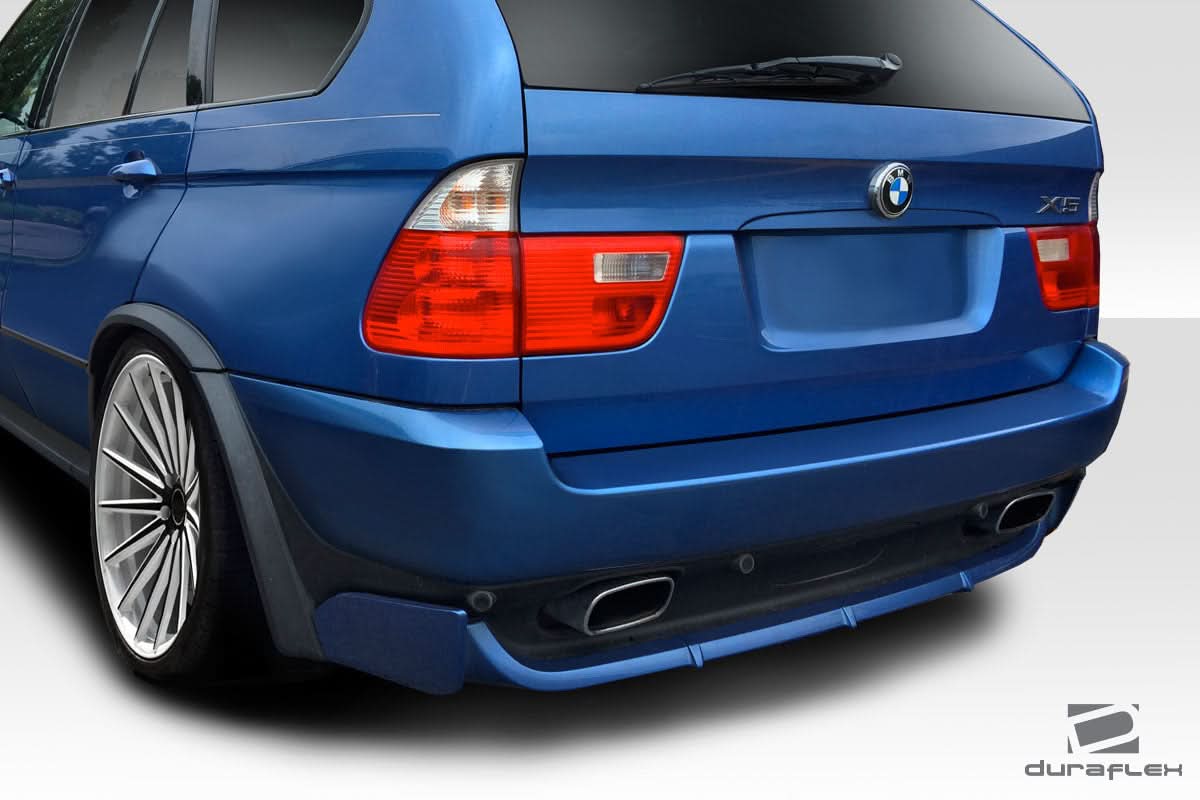 2000-2006 BMW X5 4.8is Look Rear Lip Spoiler - 1 Piece - FRP