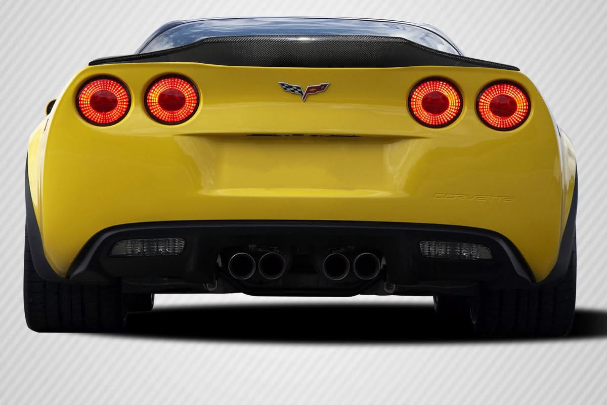 2005-2013 Chevrolet Corvette C6 GTC Style Wing Spoiler - Carbon Fiber