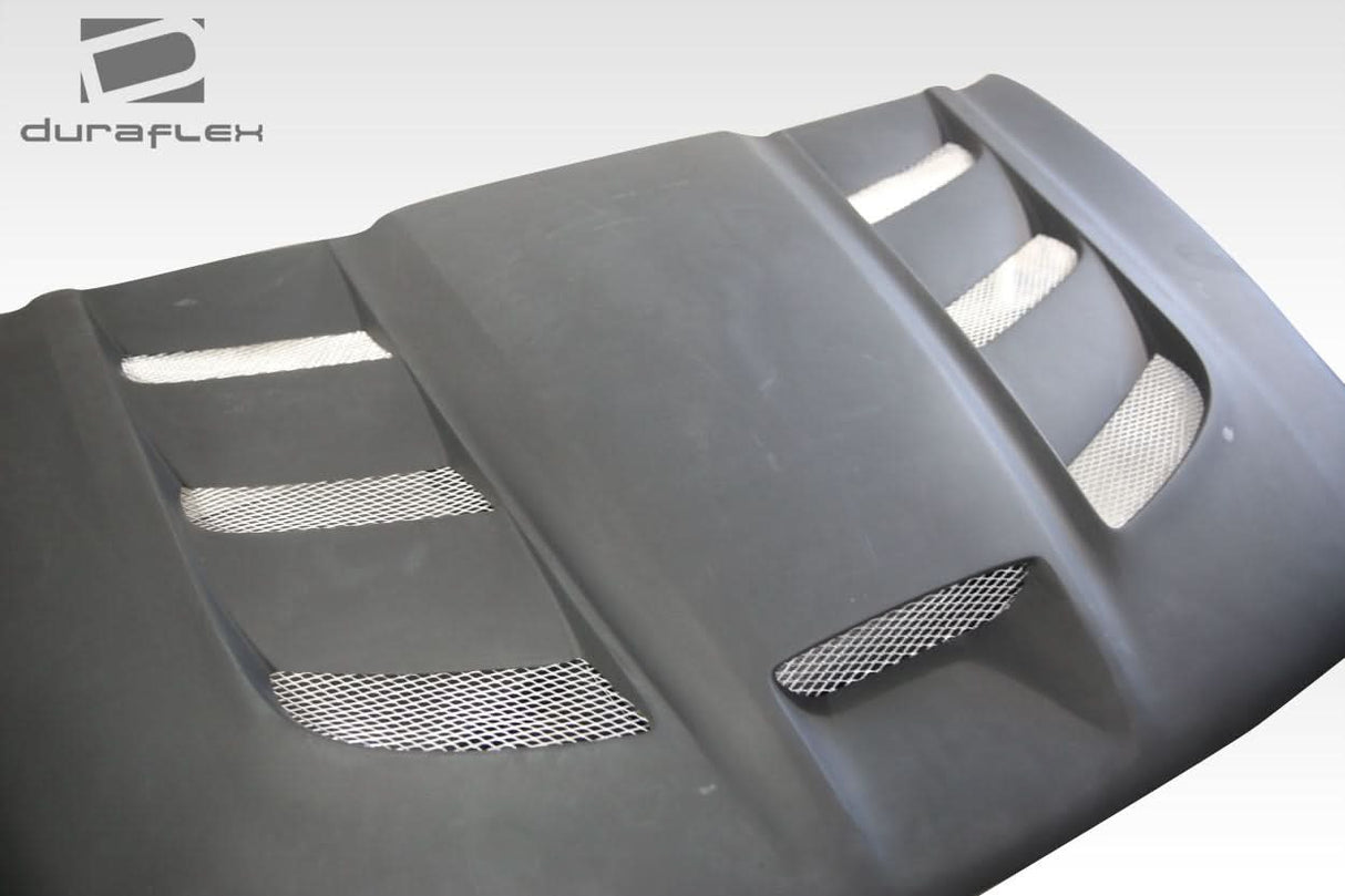 2004-2006 Dodge Durango Viper Look Hood - 1 Piece - FRP
