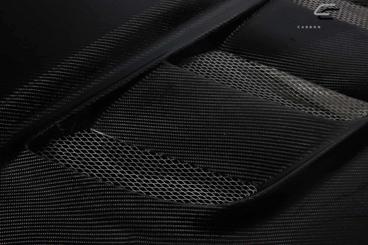 2009-2018 Dodge Ram 1500 Carbon Creations Viper Look Hood - 1 Piece