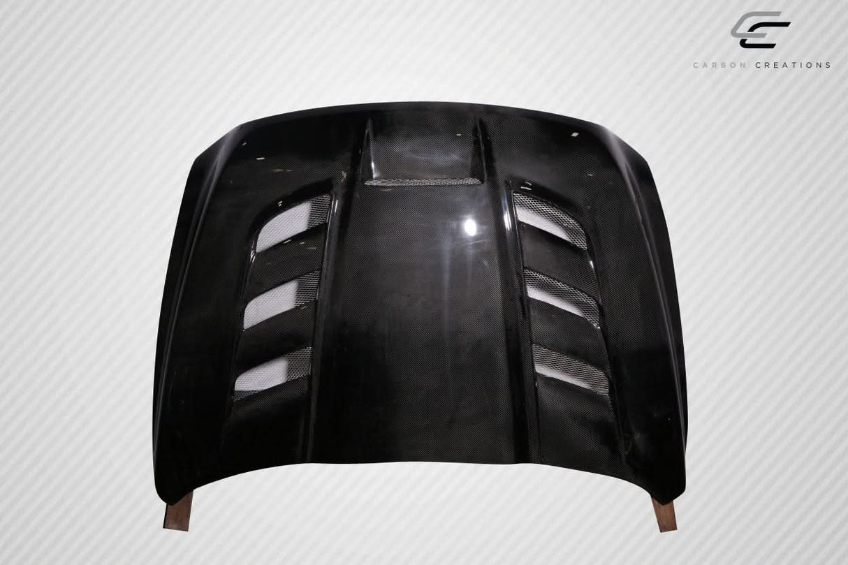 2010-2018 Dodge Ram 2500 Viper Look Hood - Carbon Fiber
