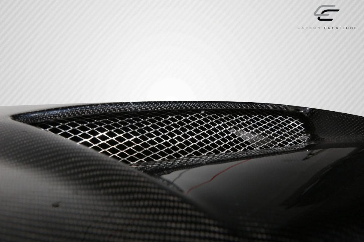 2010-2018 Dodge Ram 2500 Viper Look Hood - Carbon Fiber