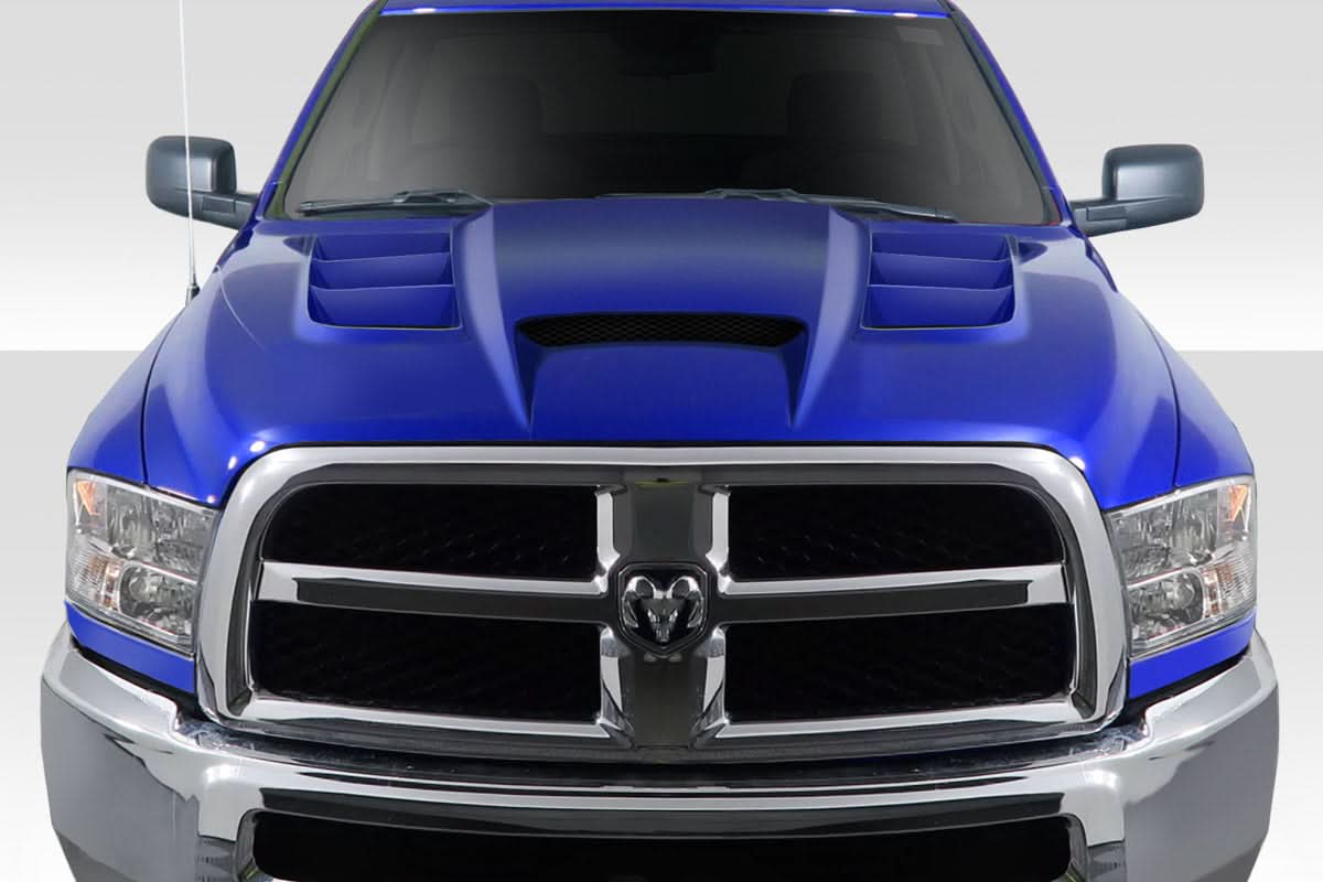 2010-2018 Dodge Ram 2500 Viper Look Hood - 1 Piece - FRP