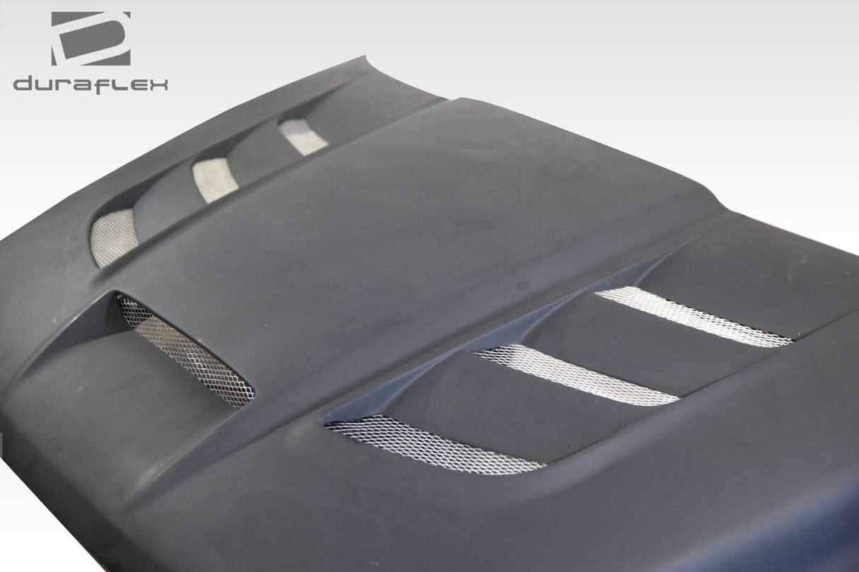2010-2018 Dodge Ram 2500 Viper Look Hood - 1 Piece - FRP
