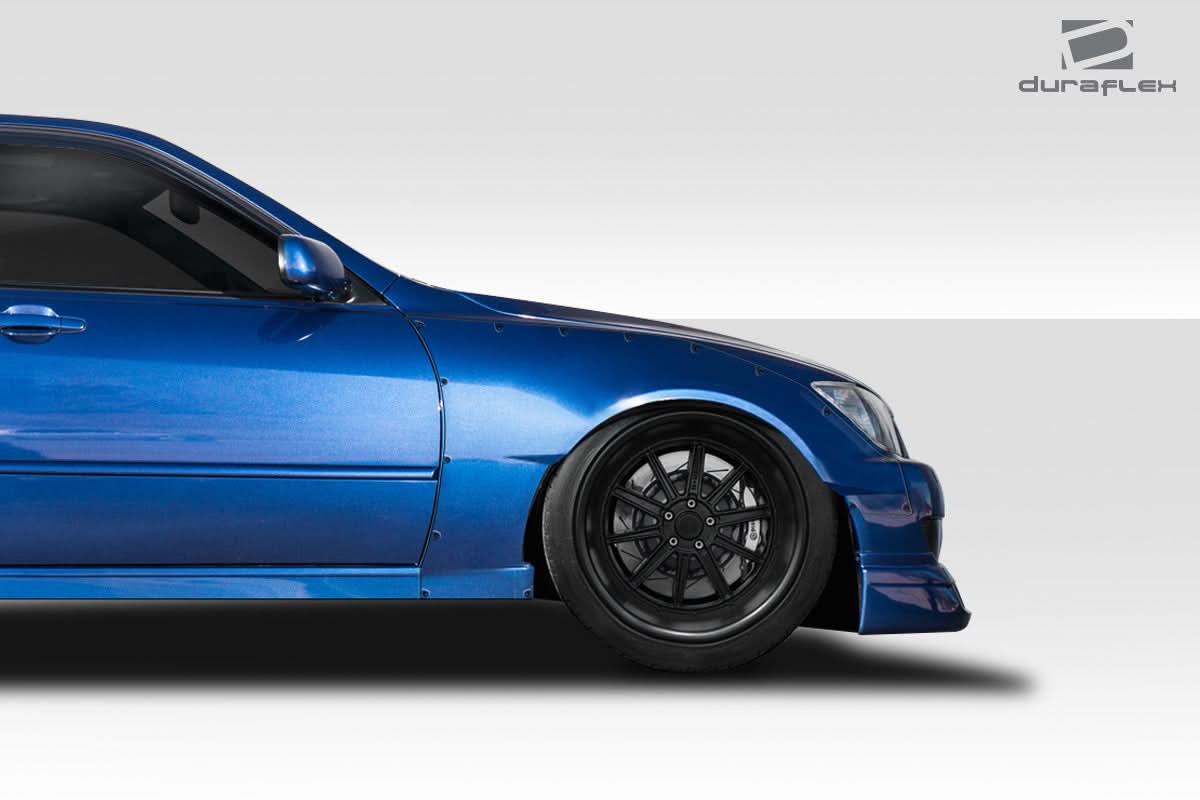 2000-2005 Lexus IS300 RBS Style Front Fender Flares - 2 Piece - FRP