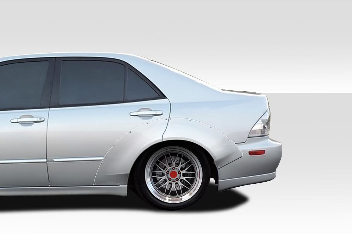 2000-2005 Lexus IS300 RBS Style Rear Fender Flares 4 Piece - FRP