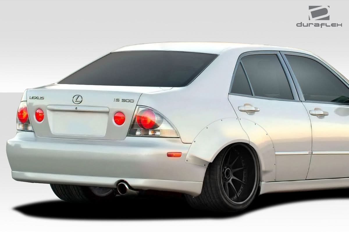 2000-2005 Lexus IS300 RBS Style Rear Fender Flares 4 Piece - FRP