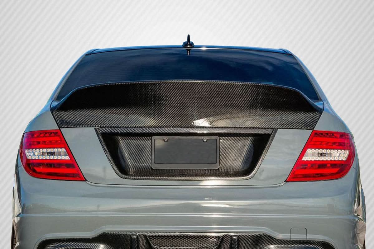 2008-2014 Mercedes C Class W204 RBS Style Wing - Carbon Fiber