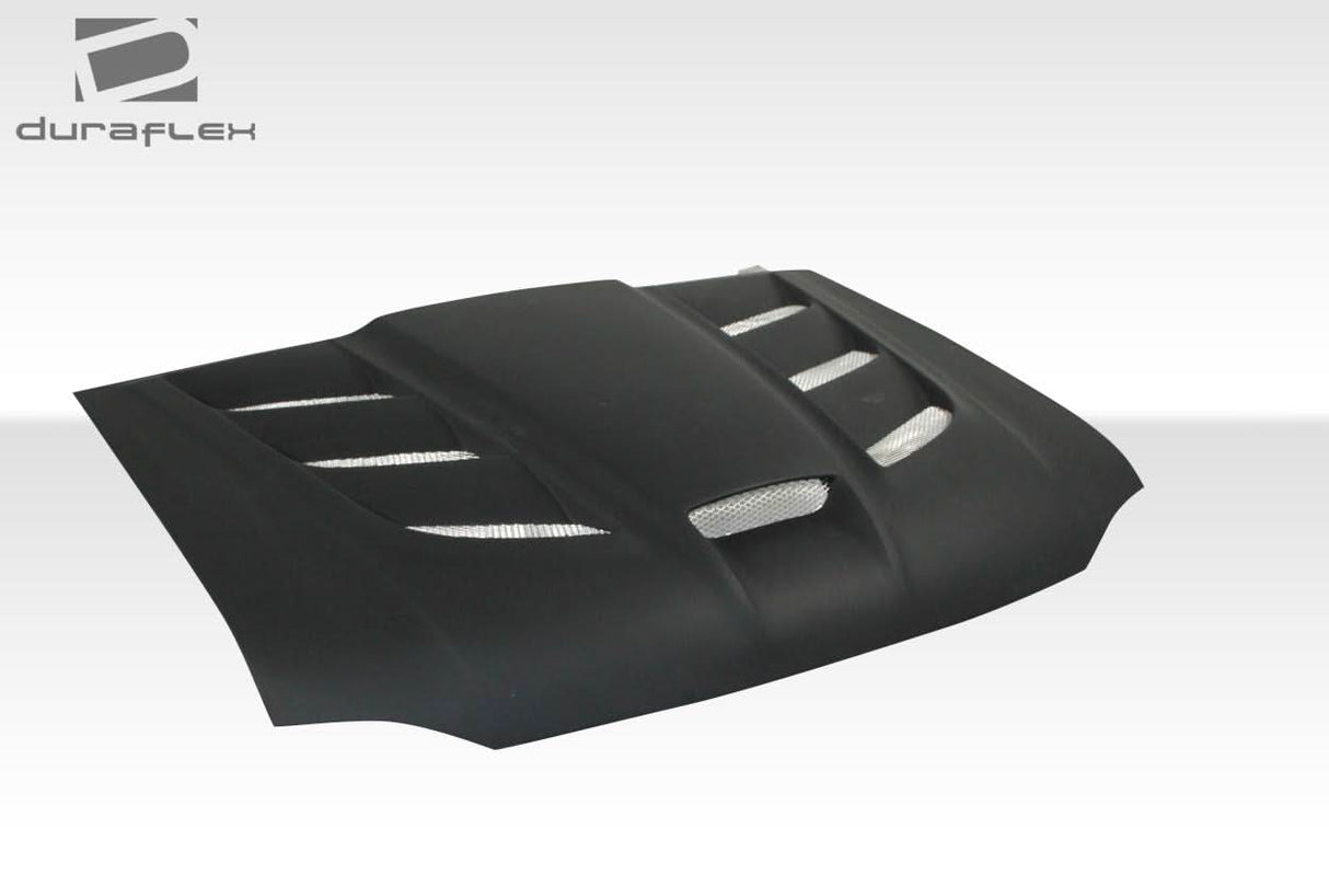 2001-2004 Nissan Frontier Viper Look Hood - 1 Piece - FRP