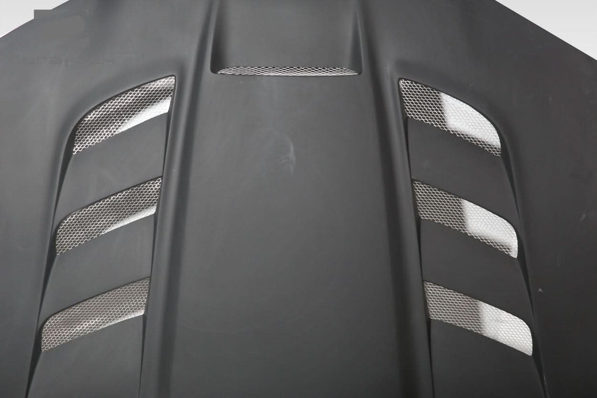 2003-2009 Toyota 4Runner Viper Look Hood - 1 Piece - FRP