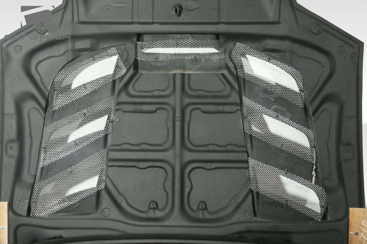 2003-2009 Toyota 4Runner Viper Look Hood - 1 Piece - FRP