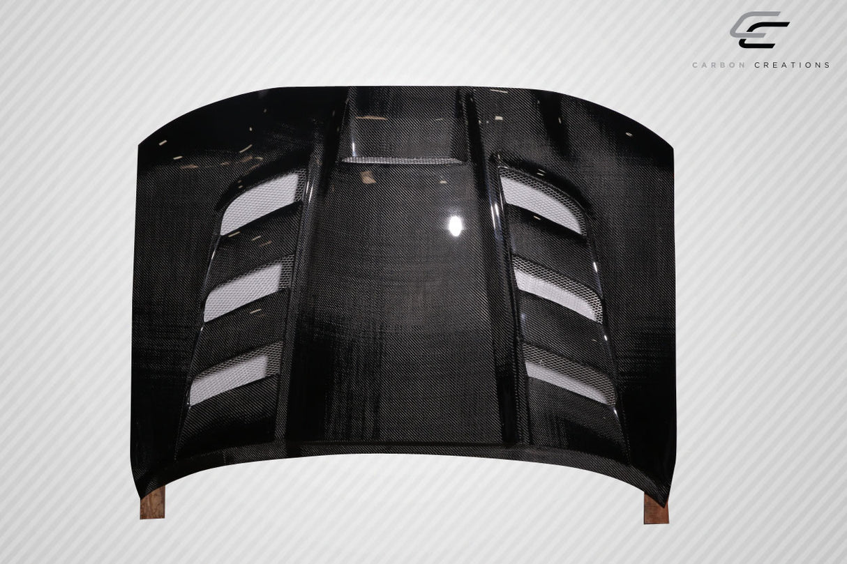 2005-2011 Toyota Tacoma Carbon Creations Viper Look Hood - 1 Piece