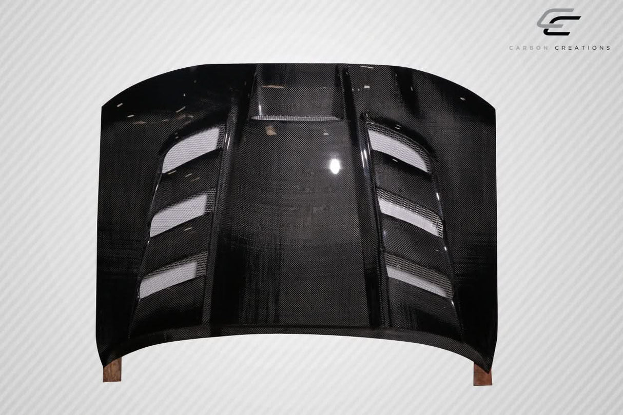 2005-2011 Toyota Tacoma Viper Look Hood - Carbon Fiber