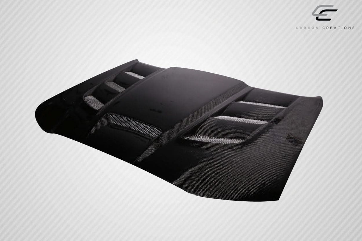 2005-2011 Toyota Tacoma Viper Look Hood - Carbon Fiber