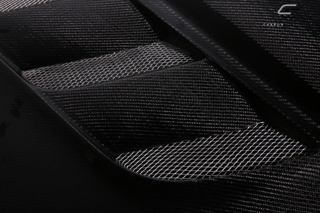 2005-2011 Toyota Tacoma Viper Look Hood - Carbon Fiber