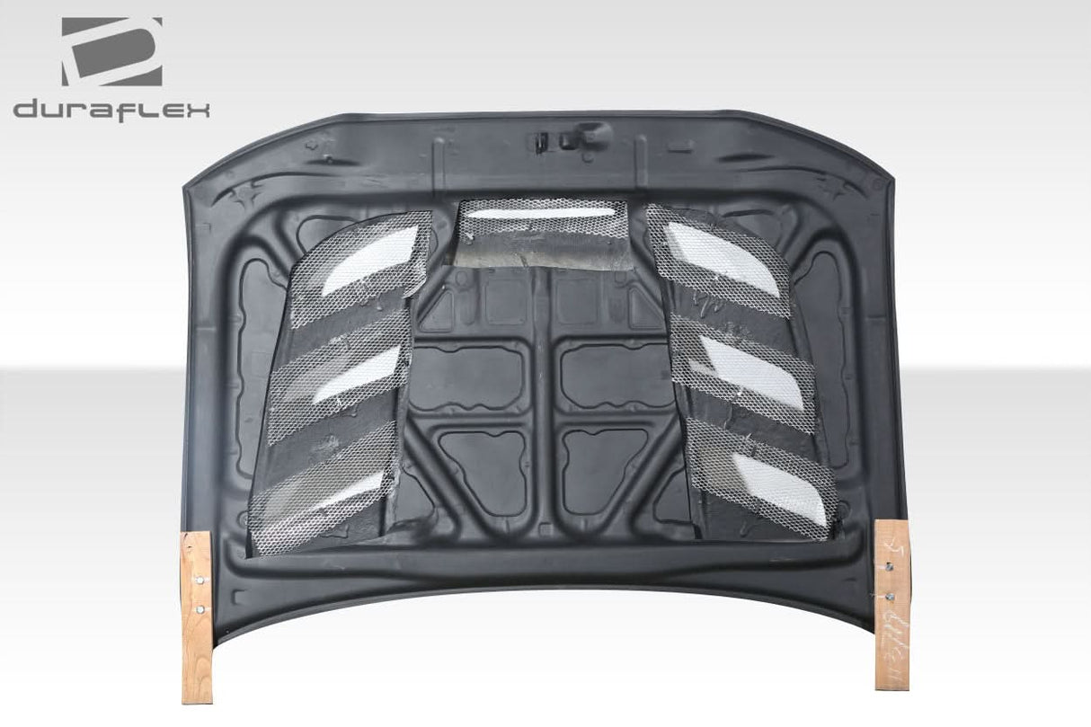 2005-2011 Toyota Tacoma Viper Look Hood - 1 Piece - FRP