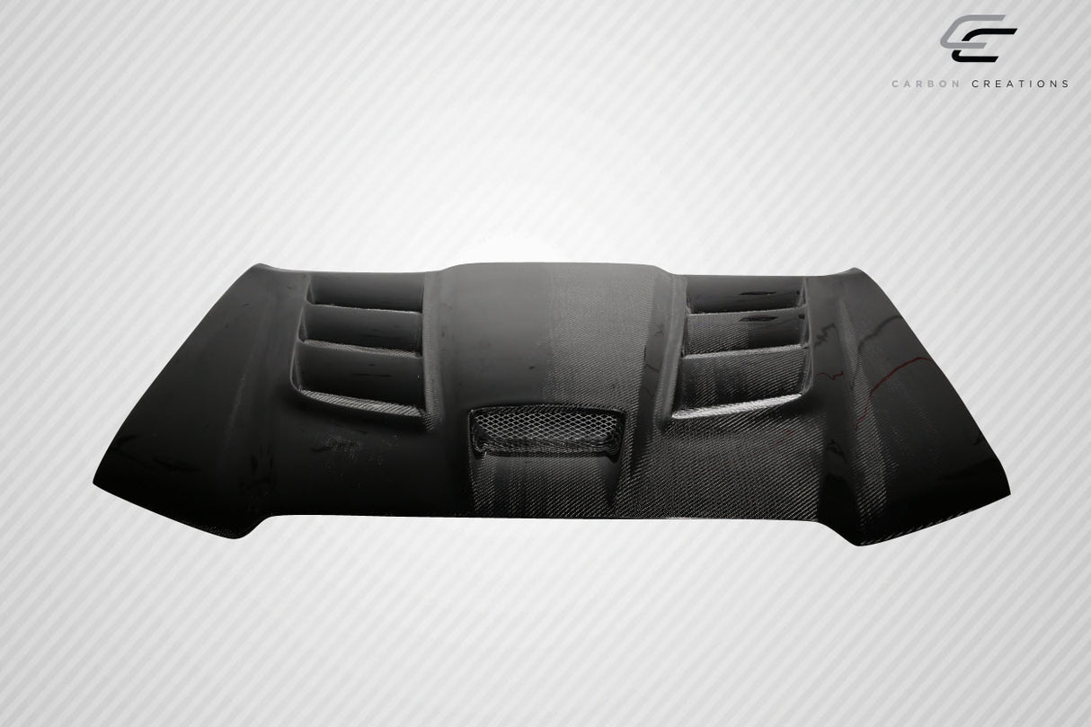 2012-2015 Toyota Tacoma Carbon Creations Viper Look Hood - 1 Piece