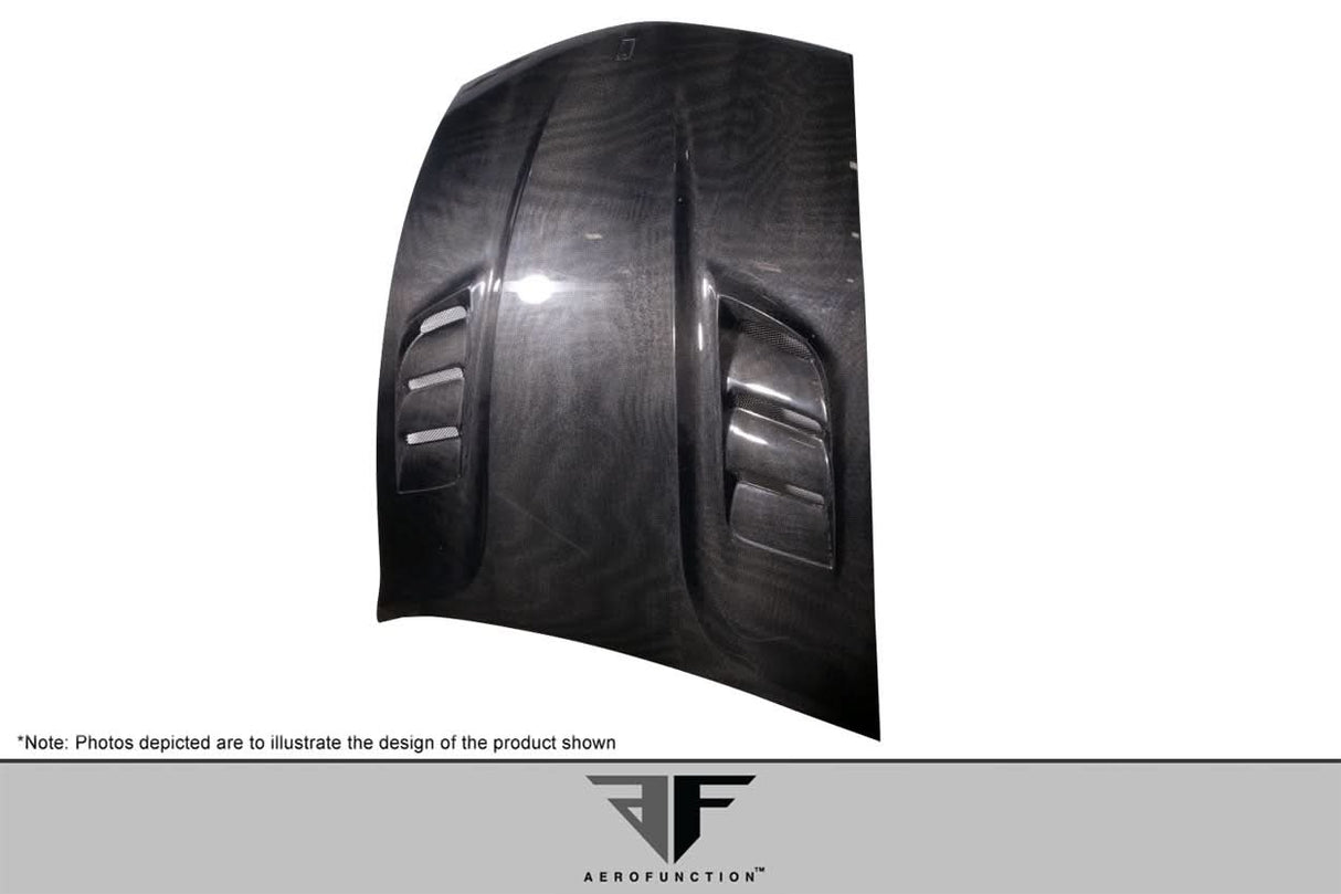 2006-2012 Ferrari 599 AF-1 Style Race Hood - Carbon Fiber