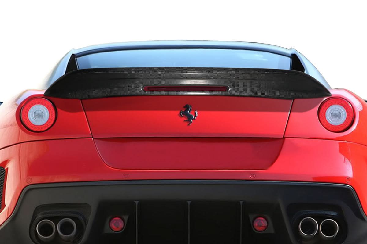 2006-2012 Ferrari 599 AF-1 Style Trunk Wing Spoiler - Carbon Fiber