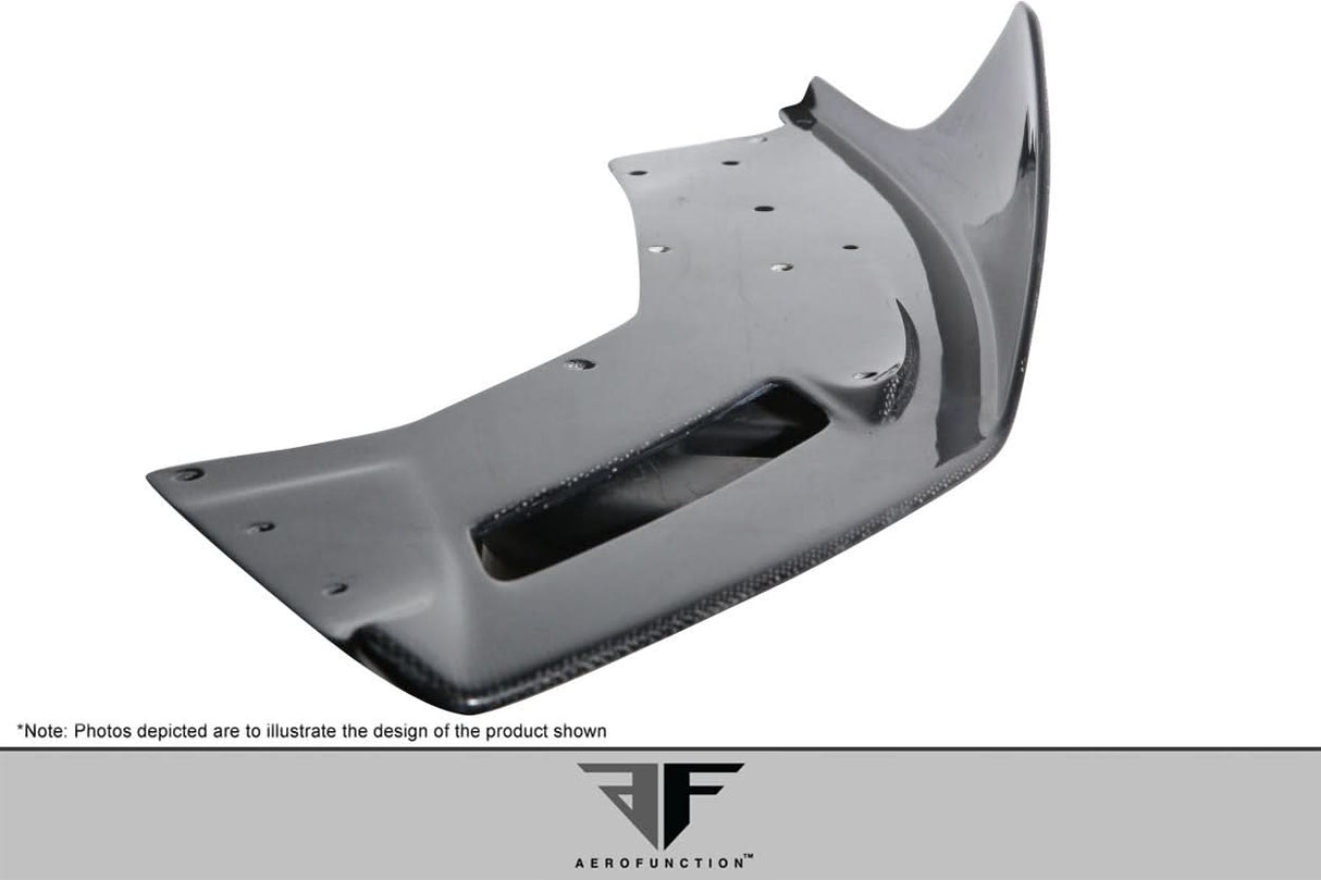 2011-2017 Lamborghini Aventador AF-1 Style Front Aero Splitters