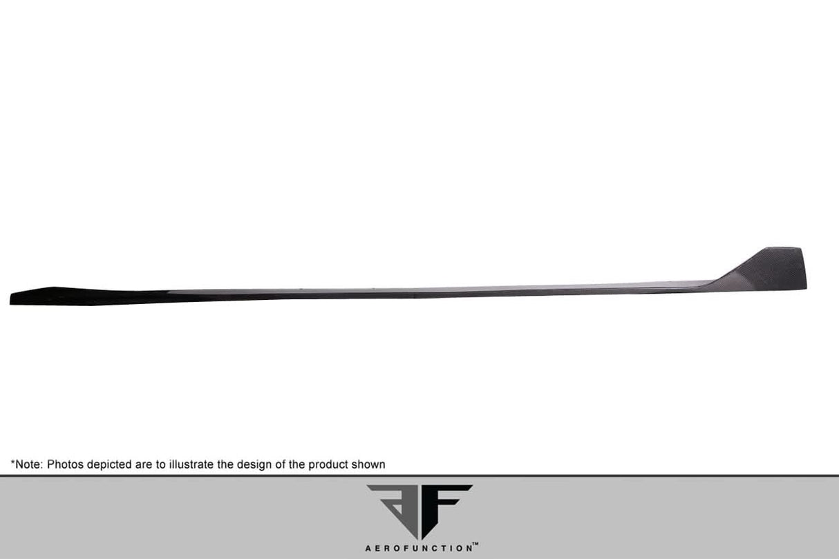 2011-2017 Lamborghini Aventador AF-1 Style Side Skirts - Carbon Fiber
