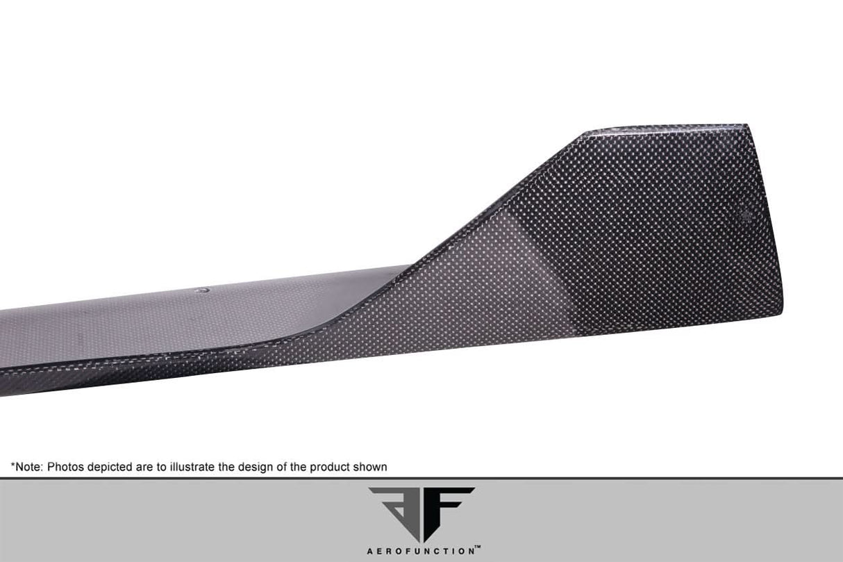 2011-2017 Lamborghini Aventador AF-1 Style Side Skirts - Carbon Fiber