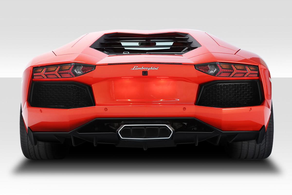 2011-2017 Lamborghini Aventador AF-1 Style Rear Diffuser - FRP