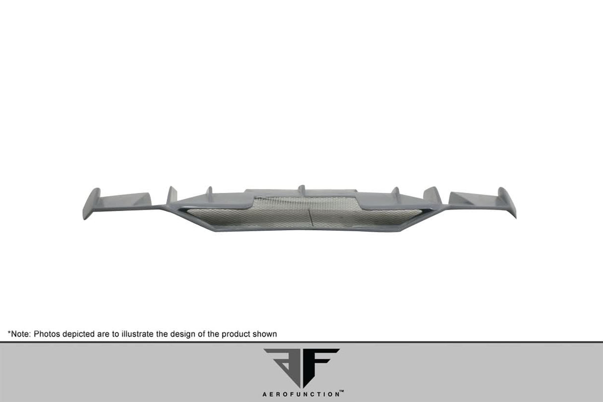 2011-2017 Lamborghini Aventador AF-1 Style Rear Diffuser - FRP
