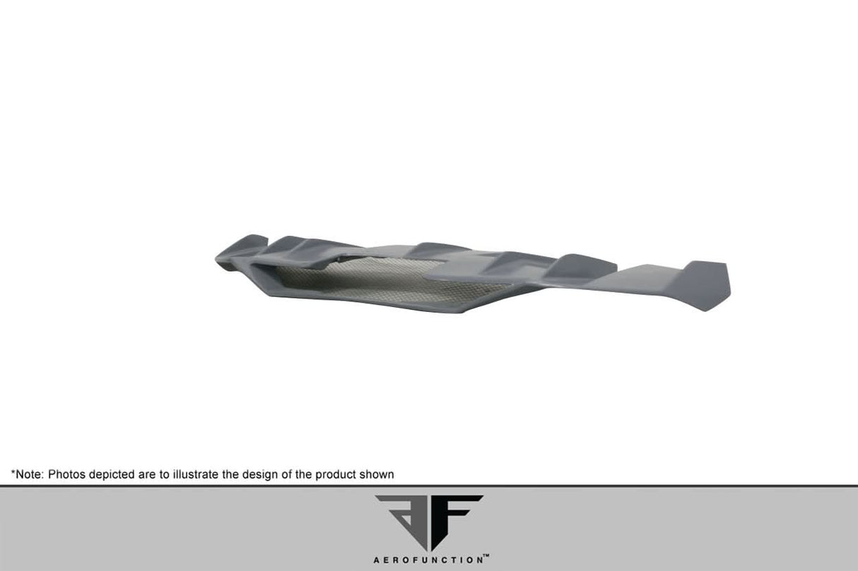 2011-2017 Lamborghini Aventador AF-1 Style Rear Diffuser - FRP