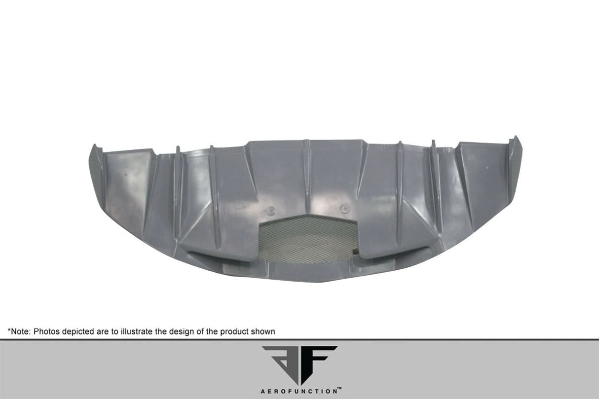 2011-2017 Lamborghini Aventador AF-1 Style Rear Diffuser - FRP