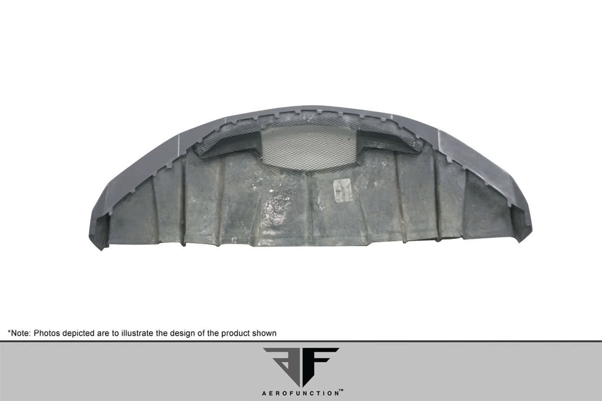 2011-2017 Lamborghini Aventador AF-1 Style Rear Diffuser - FRP