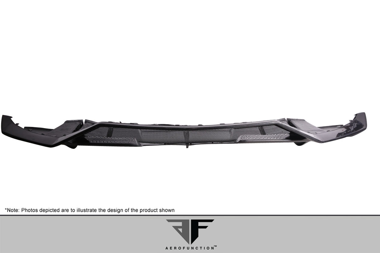 2011-2017 Lamborghini Aventador Carbon AF-1 Rear Diffuser ( CFP ) - 1 Piece
