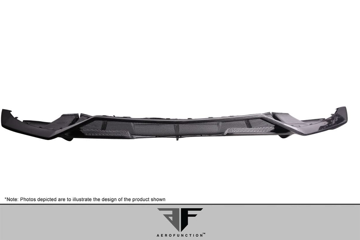 2011-2017 Lamborghini Aventador AF-1 Style Rear Diffuser - Carbon