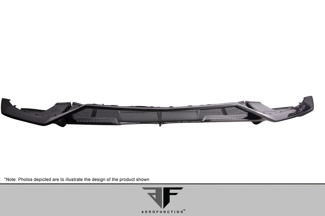 2011-2017 Lamborghini Aventador Carbon AF-1 Rear Diffuser ( CFP ) - 1 Piece