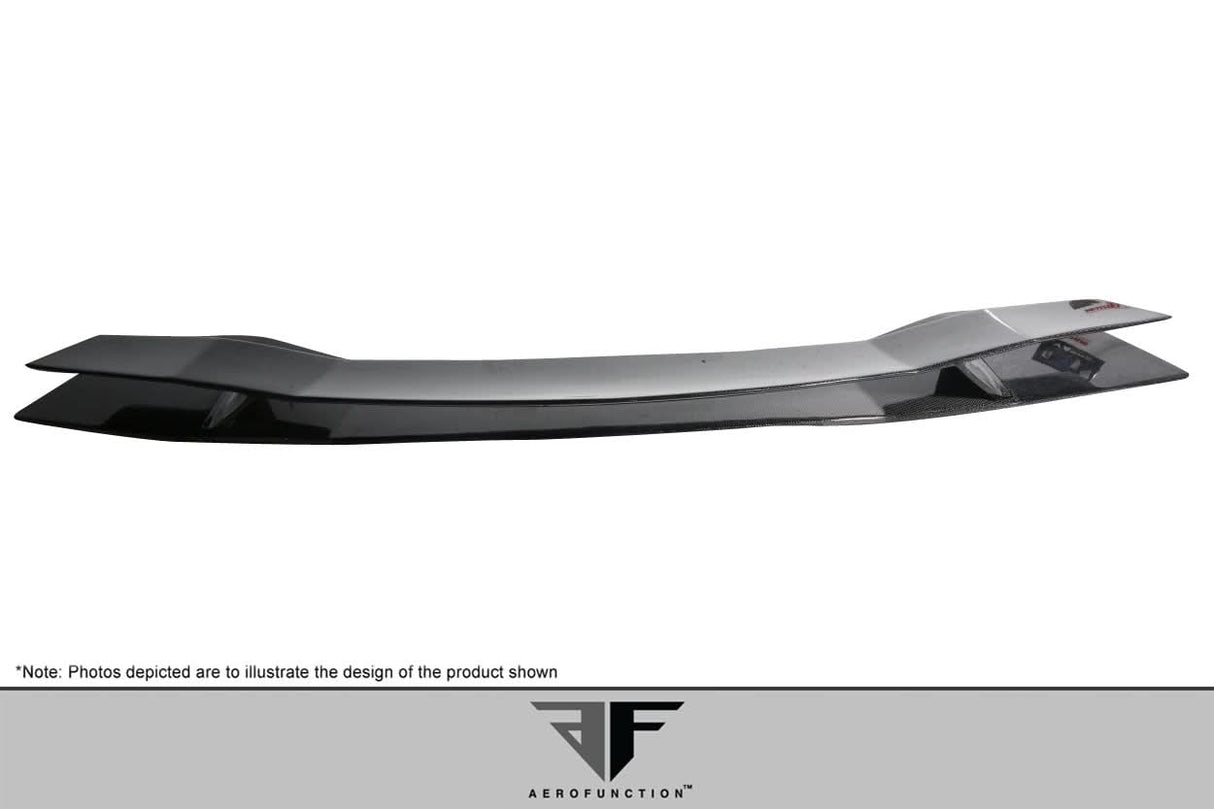 2011-2017 Lamborghini Aventador AF-1 Style Wing - Dry Carbon Fiber