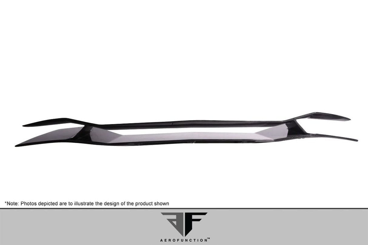 2011-2017 Lamborghini Aventador AF-1 Style Wing - Dry Carbon Fiber