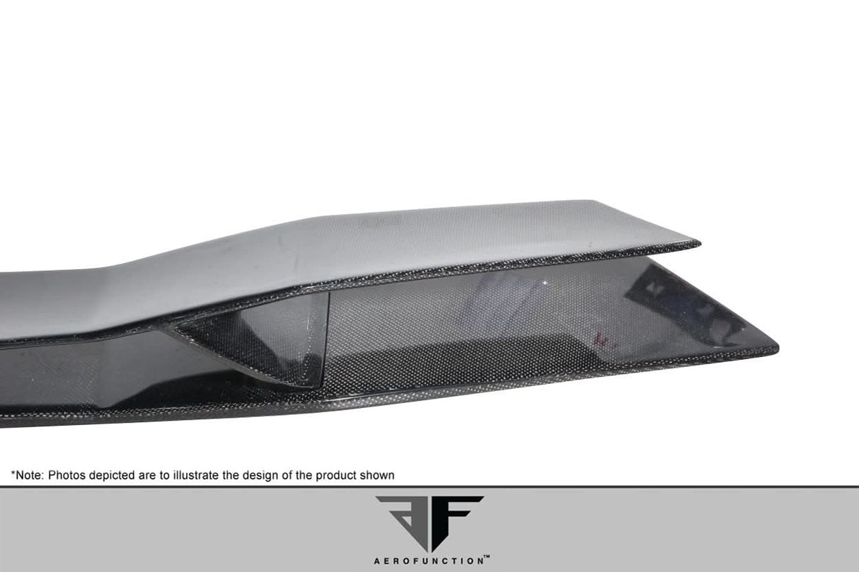 2011-2017 Lamborghini Aventador AF-1 Style Wing - Dry Carbon Fiber
