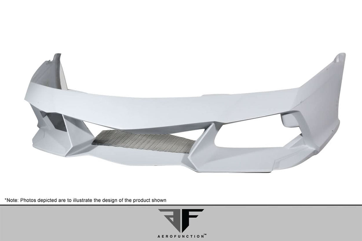 2009-2013 Lamborghini Gallardo AF-3 Style Front Bumper - FRP