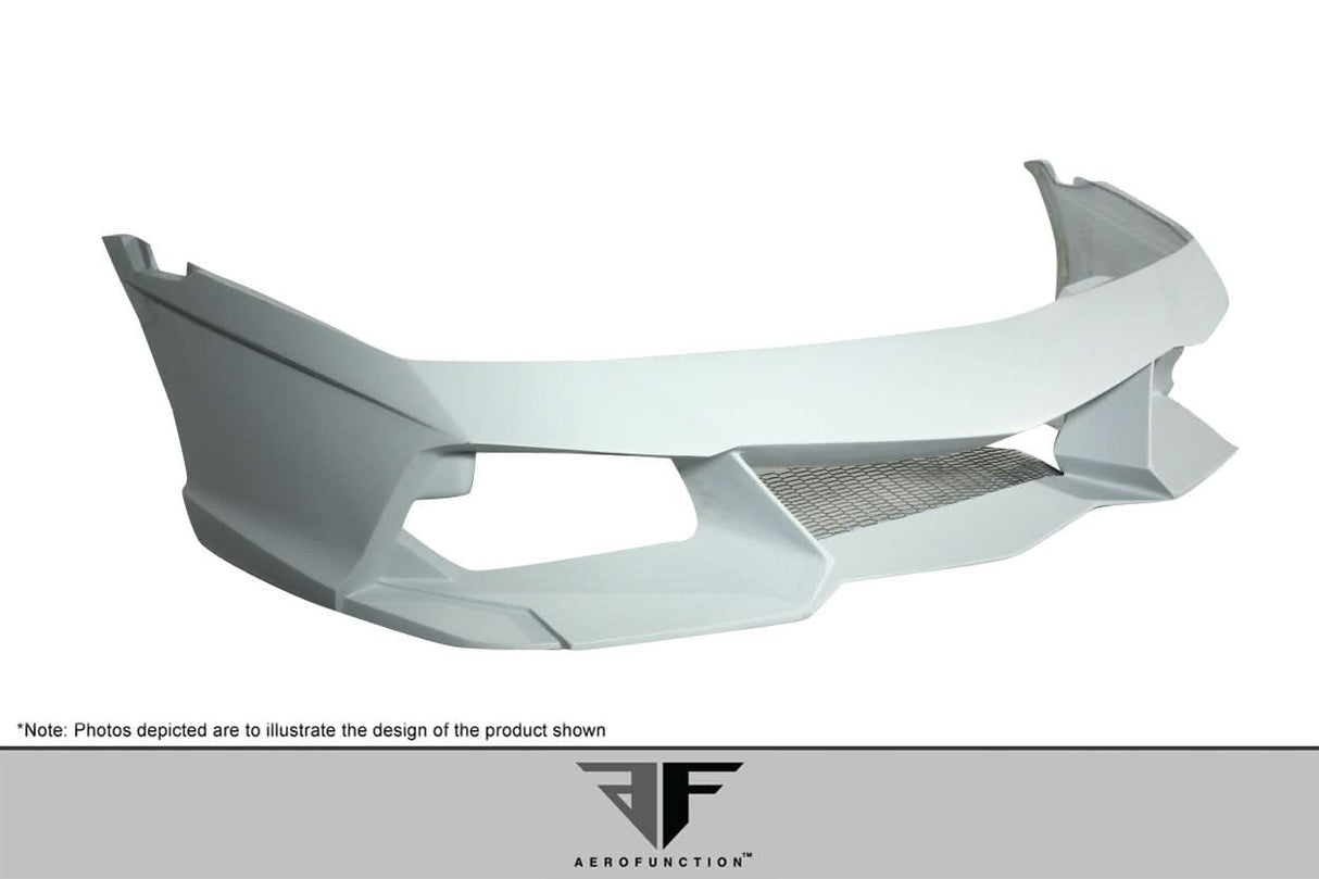 2009-2013 Lamborghini Gallardo AF-3 Style Front Bumper - FRP