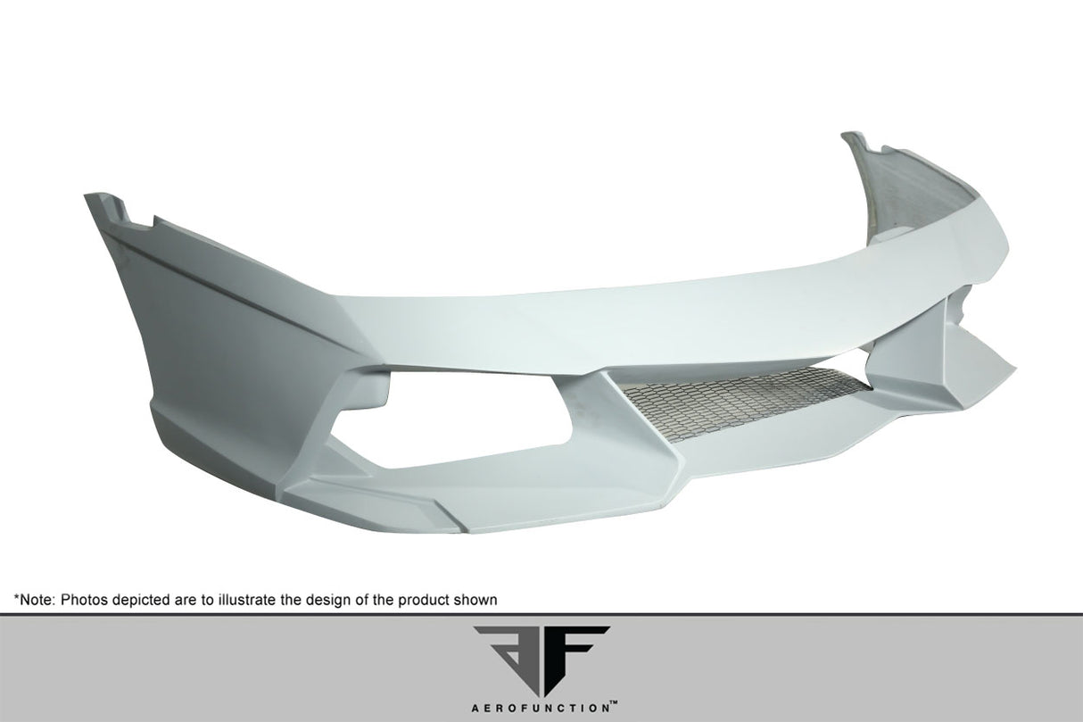 2009-2013 Lamborghini Gallardo AF-3 Front Bumper ( GFK ) - 1 Piece