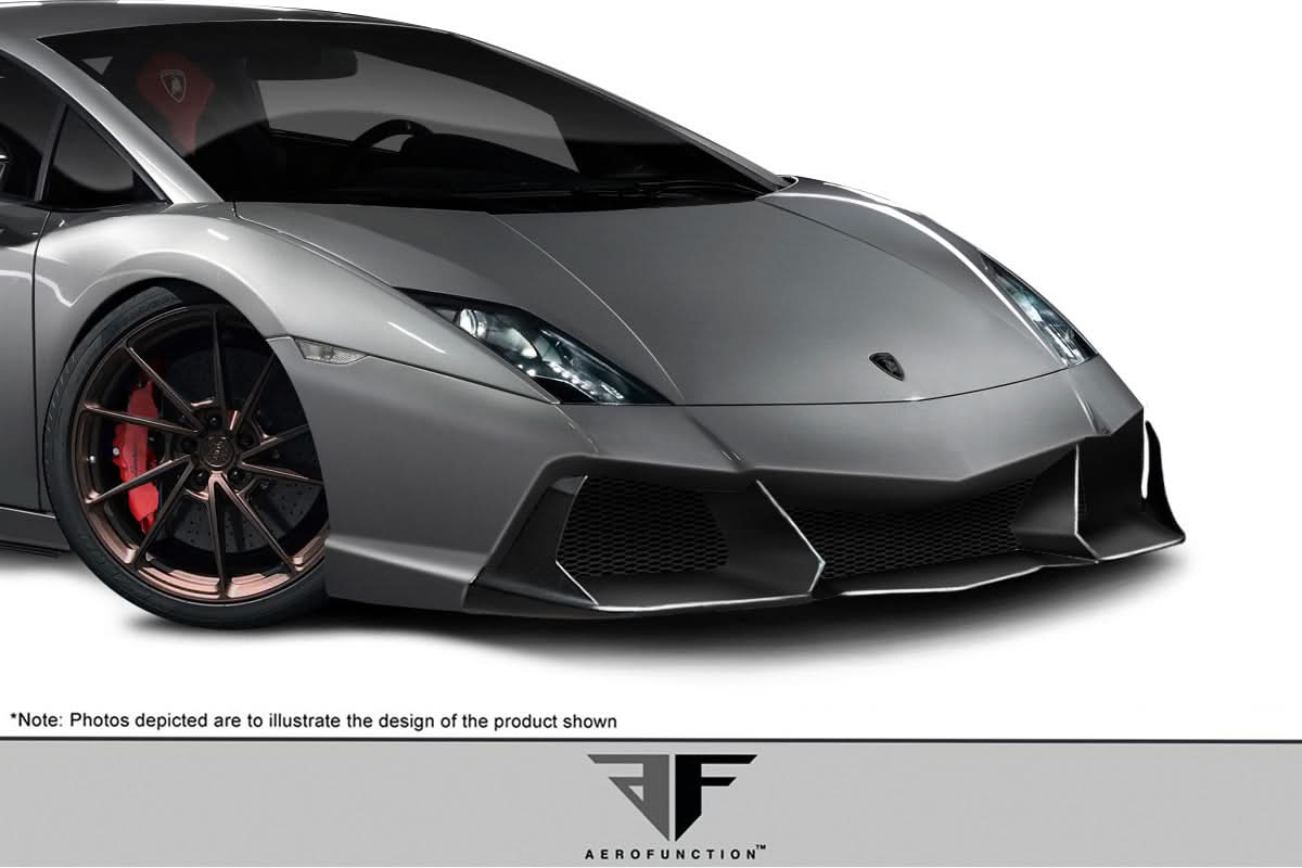 2009-2013 Lamborghini Gallardo AF-3 Style Front Bumper - FRP