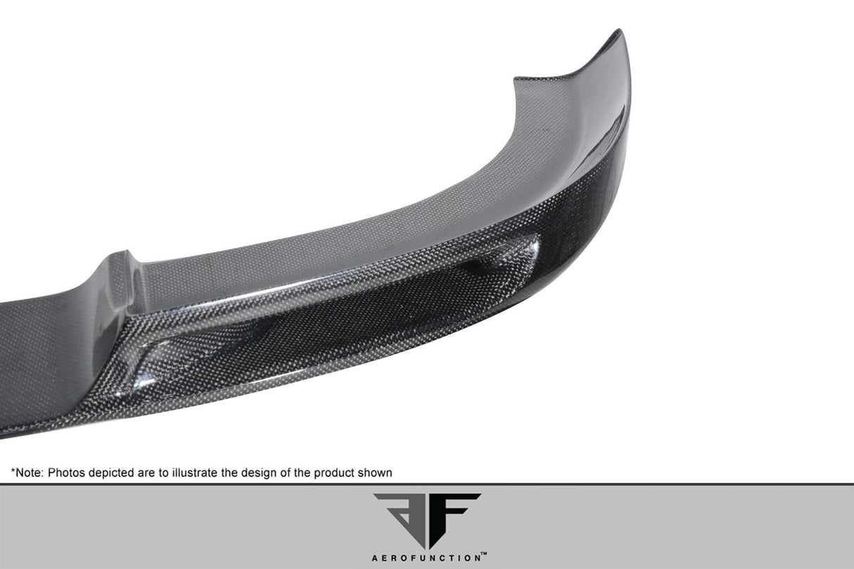 2012-2014 Mercedes C63 W204 AF-1 Style Front Spoiler - Carbon Fiber