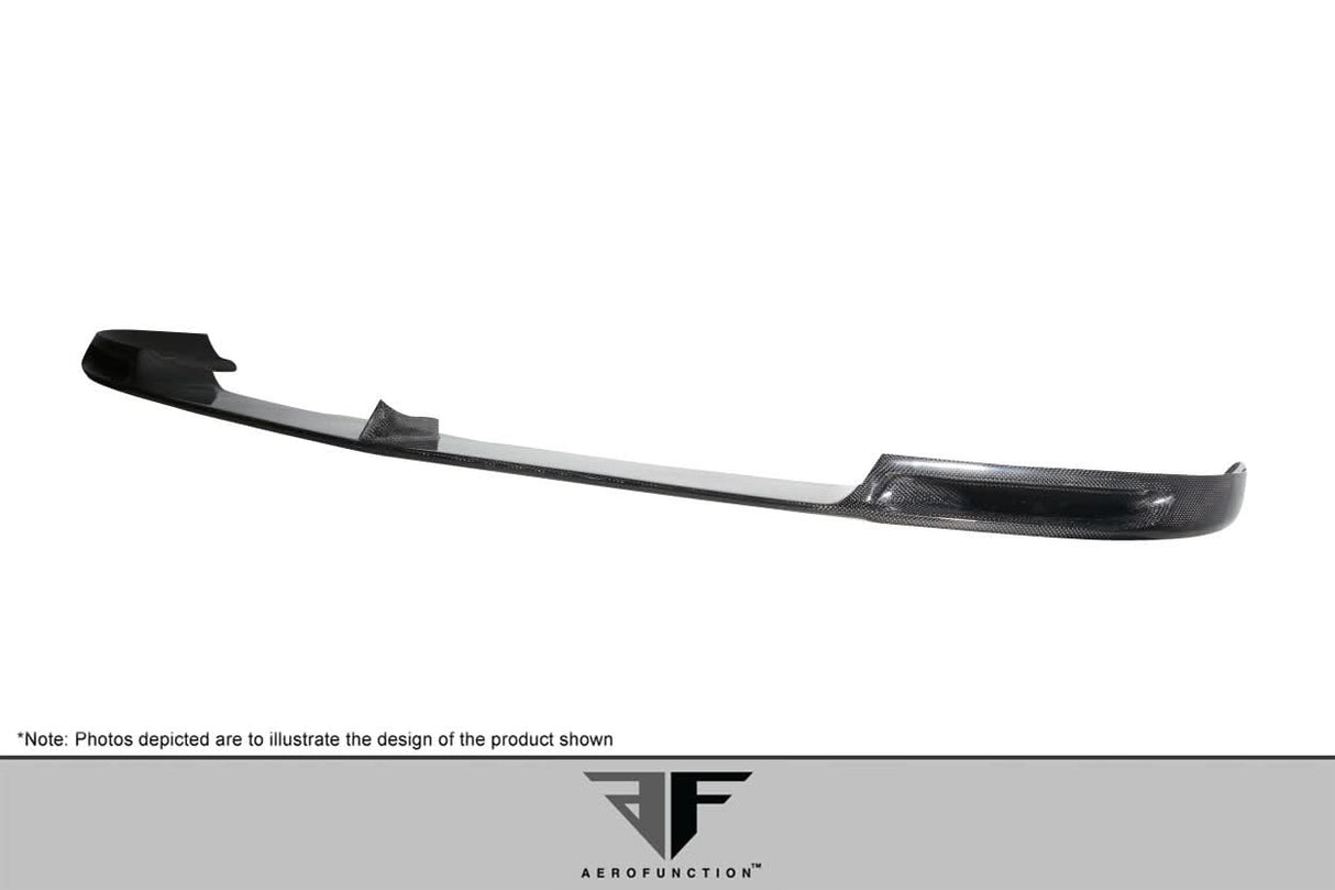 2012-2014 Mercedes C63 W204 AF-1 Style Front Spoiler - Carbon Fiber