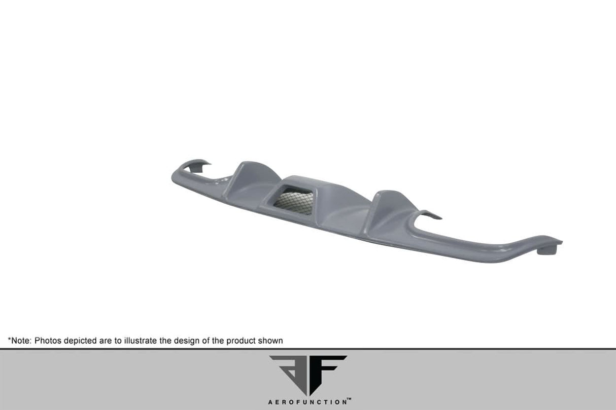 2008-2011 Mercedes C Class W204 / C63 AF-1 Style Rear Diffuser - FRP