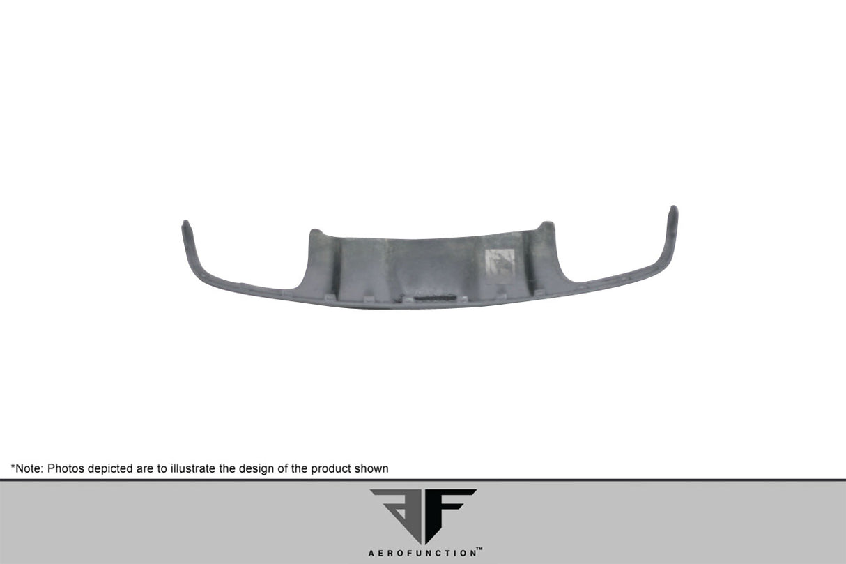 2008-2011 Mercedes C Class W204 / C63 AF-1 Rear Diffuser ( GFK ) - 1 Piece