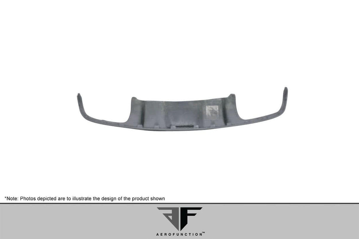 2008-2011 Mercedes C Class W204 / C63 AF-1 Style Rear Diffuser - FRP
