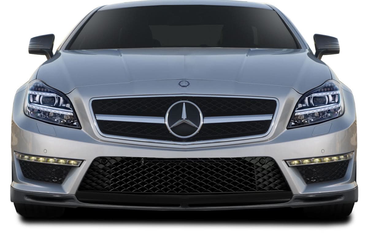 2012-2018 Mercedes W218 CLS63 AF-1 Style Front Spoiler - FRP