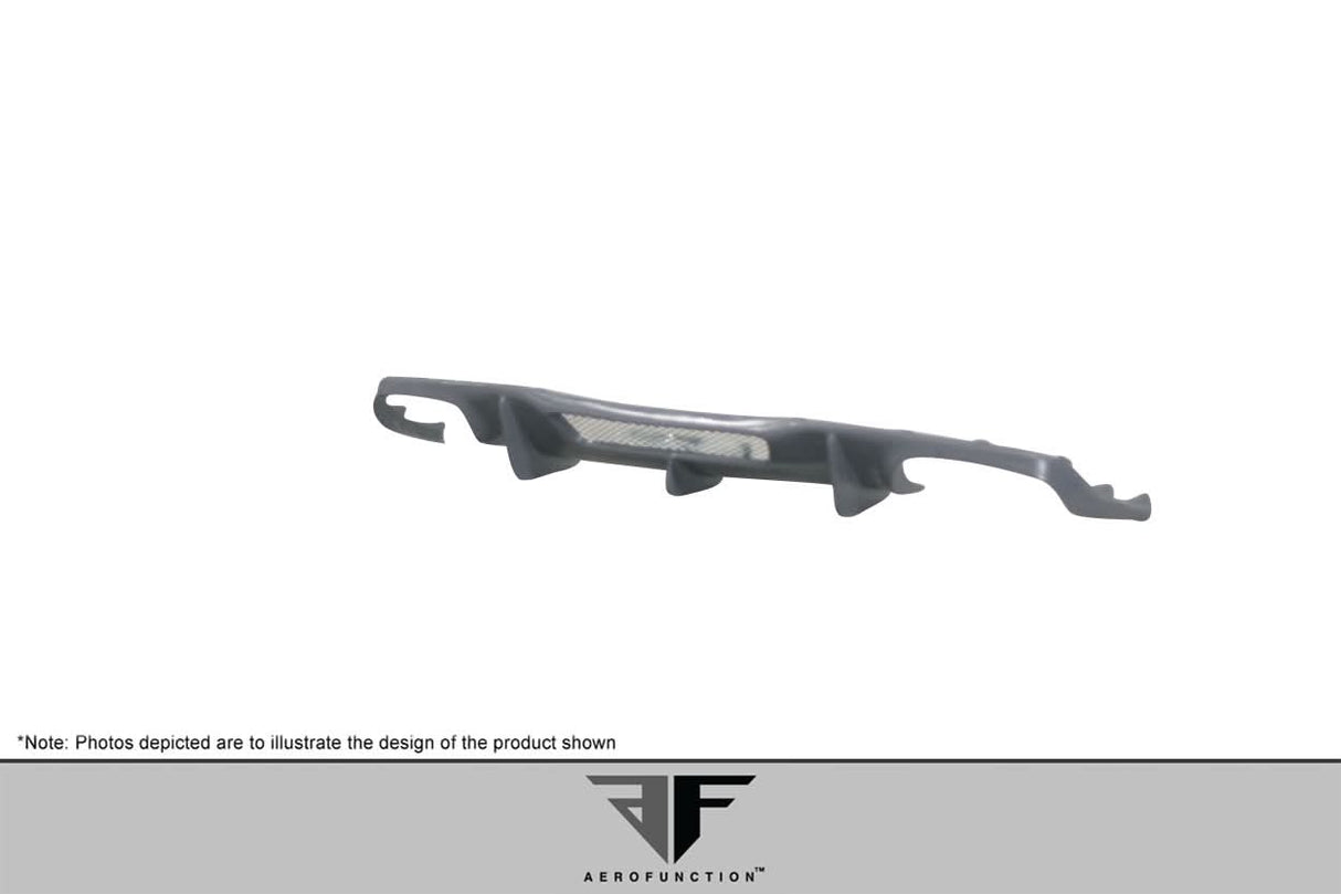 2012-2018 Mercedes W218 CLS63 AF-1 Style Rear Diffuser - FRP