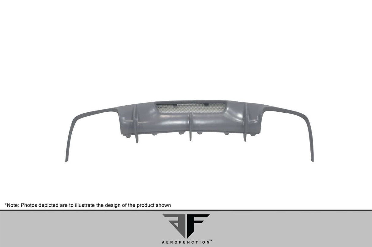 2012-2018 Mercedes W218 CLS63 AF-1 Style Rear Diffuser - FRP